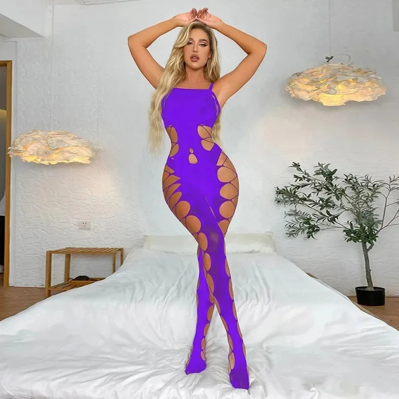 Ensemble de lingerie sexy pour femme : vêtements de nuit, body, collants, bas, lingerie en cuir transparent grande taille, corset, ensemble de lingerie sexy.